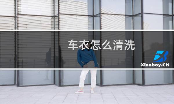 车衣怎么清洗 - 车衣内层脏了怎么洗