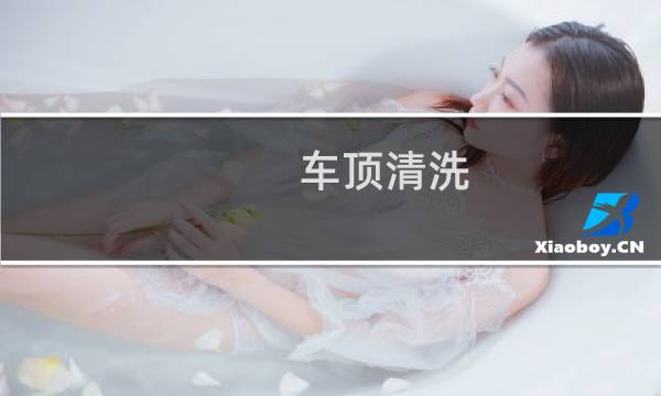 车顶清洗 - 车内顶棚脏了怎么清洗