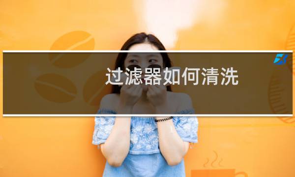 过滤器如何清洗 - 清洗自来水过滤器