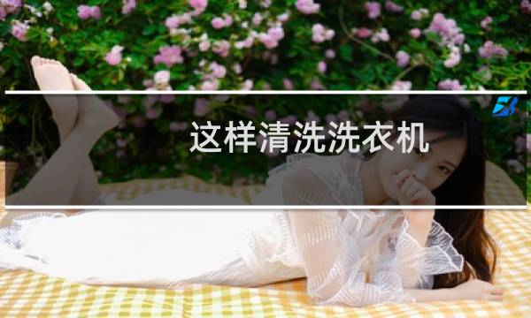 这样清洗洗衣机 - 洗衣机自己清洗方法