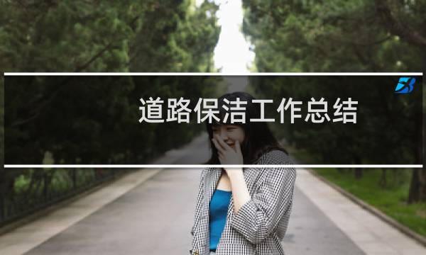 道路保洁工作总结 - 环卫道路清扫保洁工作总结