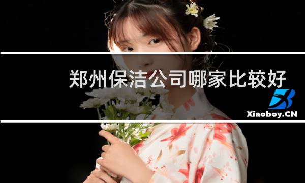 郑州保洁公司哪家比较好 - 郑州保洁公司排名哪家好
