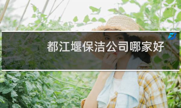 都江堰保洁公司哪家好 - 都江堰开荒保洁公司