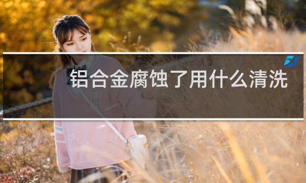 铝合金腐蚀了用什么清洗 - 铝合金被清洁剂腐蚀了