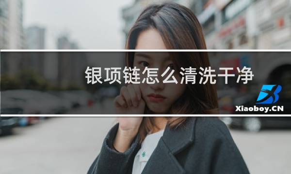 银项链怎么清洗干净 - 自己清洗银饰最好的方法