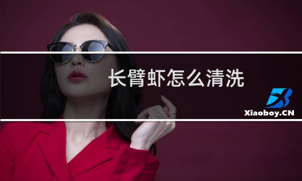 长臂虾怎么清洗 - 长臂虾怎么处理干净视频