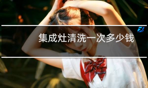 集成灶清洗一次多少钱 - 集成灶清洗价格表