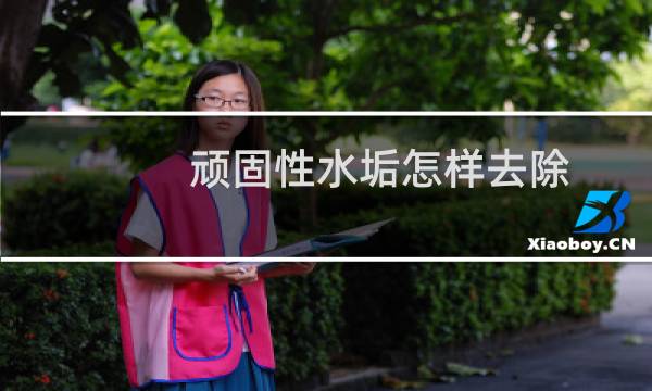 顽固性水垢怎样去除 - 去除顽固水垢