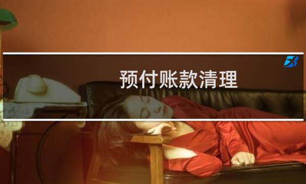预付账款清理 - 预付账款清理具体措施
