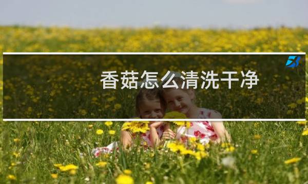 香菇怎么清洗干净 - 香菇洗发