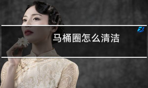马桶圈怎么清洁 - 马桶坐的地方怎么清洗