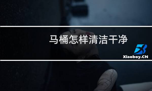 马桶怎样清洁干净 - 清洁马桶的详细步骤或者视频