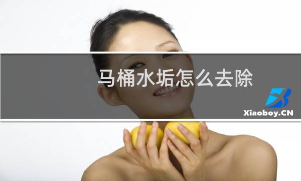 马桶水垢怎么去除 - 马桶上面的水垢怎么能处理掉