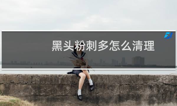 黑头粉刺多怎么清理 - 脸上有粉刺黑头怎么清理